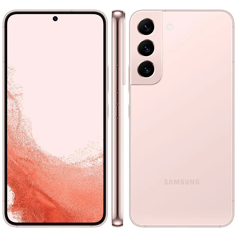 Samsung Galaxy S22 5G 128GB Snapdragon 8 Gen1 Rose image number 3